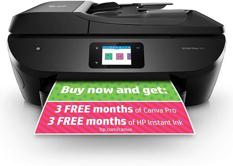 Hp Envy 7855 ink All in One Cheap Inject Refill Photo Printer