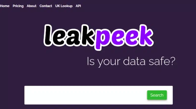 Privacy, Security & Scam of Leakpeek