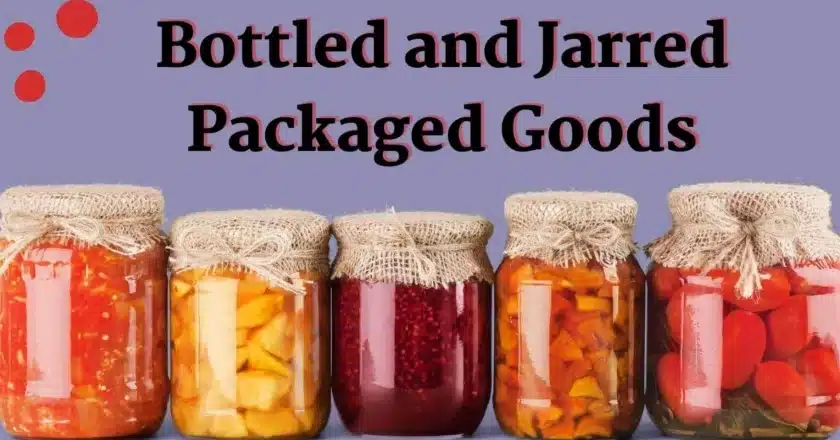Benefits and Disadvantages of Bottled and Jarred Packaged Goods